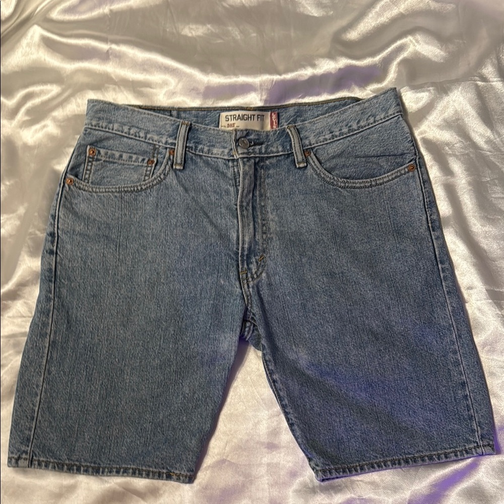 Men's Blue Levi's Denim Shorts